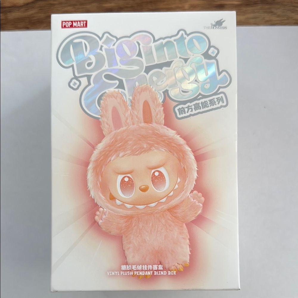 Big Into Energy Labubu Authentic Unopened Box